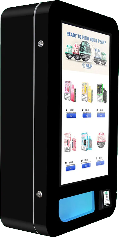 Slim Wall: Sleek, Wall-Mounted Vape Vending Machine | VapeTM